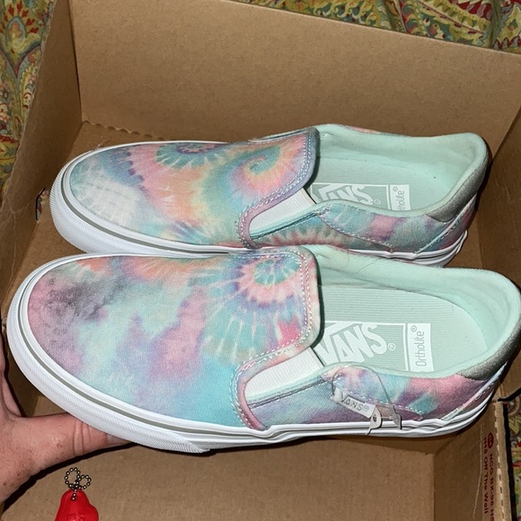 Vans tie dye size 5 - Picture 2 of 4